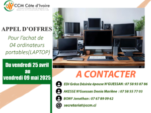 Lire la suite à propos de l’article APPEL D&rsquo;OFFRES
